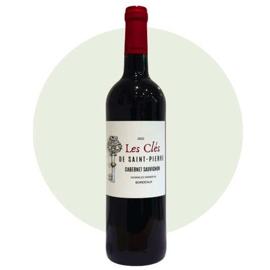 LES CLÉS DE SAINT-PIERRE Cabernet Sauvignon, Bordeaux AOC | 2022