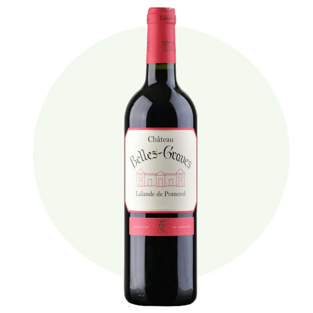 CHÂTEAU BELLES GRAVES, Lalande de Pomerol AOP | 2015 MEDIA BOTELLA
