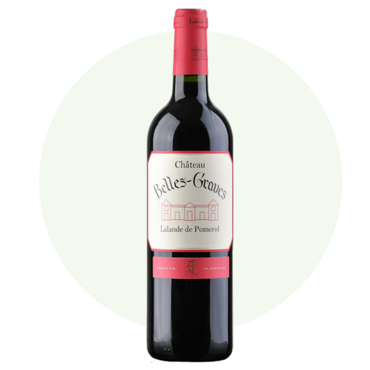 CHÂTEAU BELLES GRAVES, Lalande de Pomerol AOP | 2015 MEDIA BOTELLA
