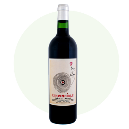 CHÂTEAU LAUDUC L'Invincible Bordeaux AOP | 2022 Vino Natural Sin Azufre añadido