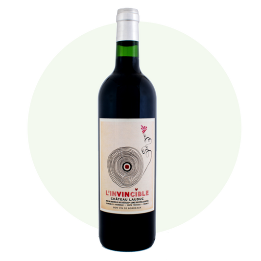 CHÂTEAU LAUDUC L'Invincible Bordeaux AOP | 2022 Vino Natural Sin Azufre añadido