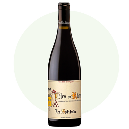 DOMAINE DE LA SOLITUDE Lançon Rouge, Côtes du Rhône AOP |  2024