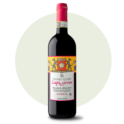 PODERE LE RIPI "Lupi e Sirene Riserva" Brunello di Montalcino DOCG | 2019